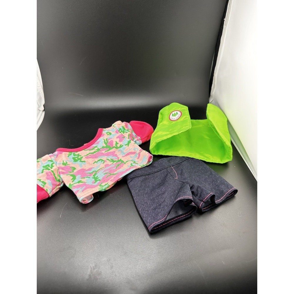 Cabbage Patch‎ Kids Park Ranger Outdoors Outfit Vest Shorts Shirt